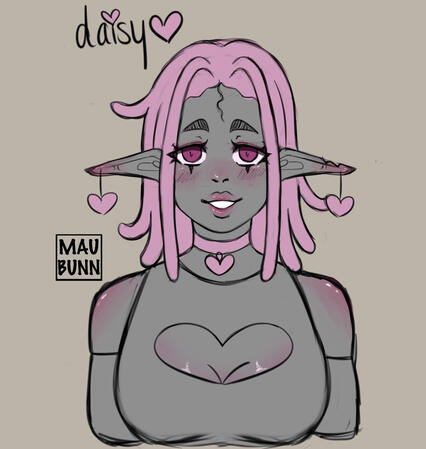 sister of meechee. is very bubbly and friendly